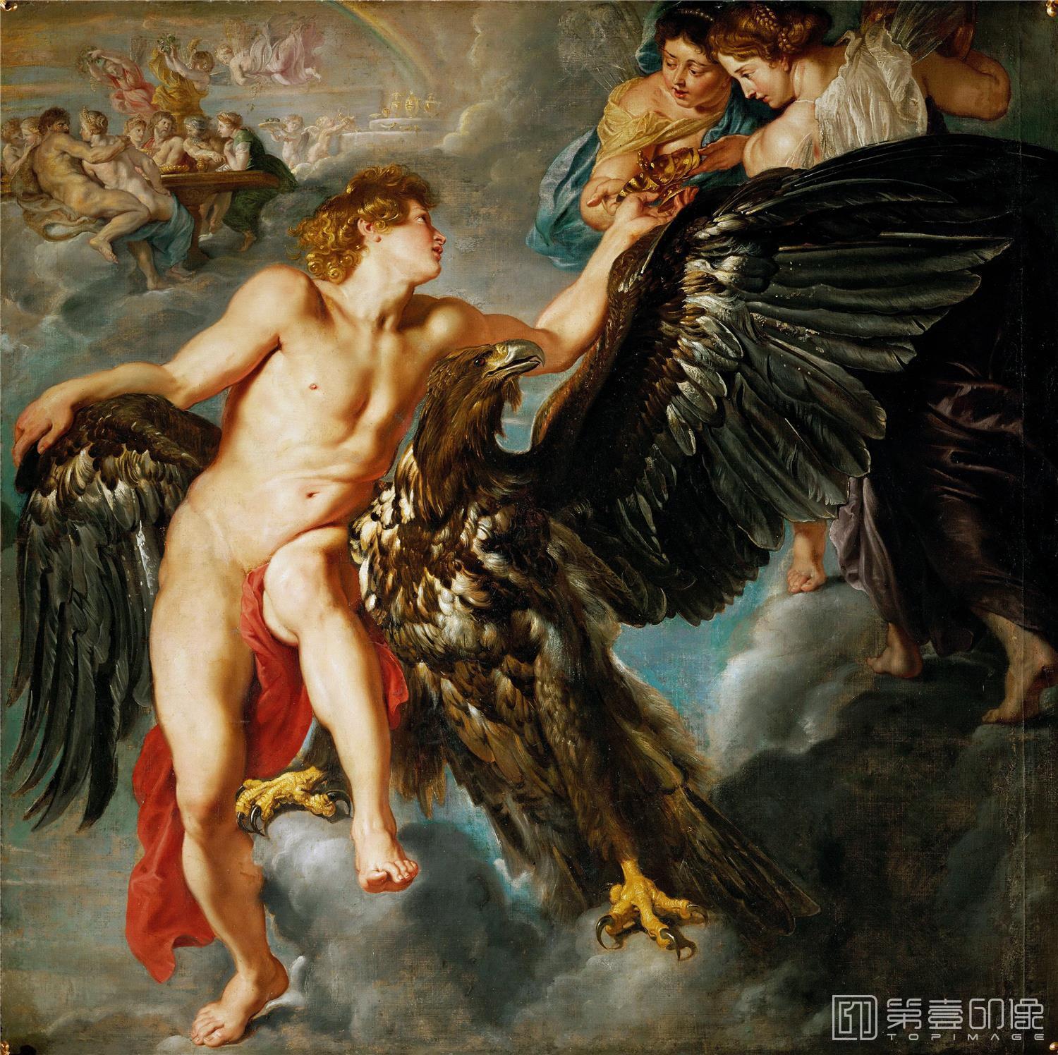 油画-列支敦士登皇家美术馆-Peter Paul RubensGanymede-359